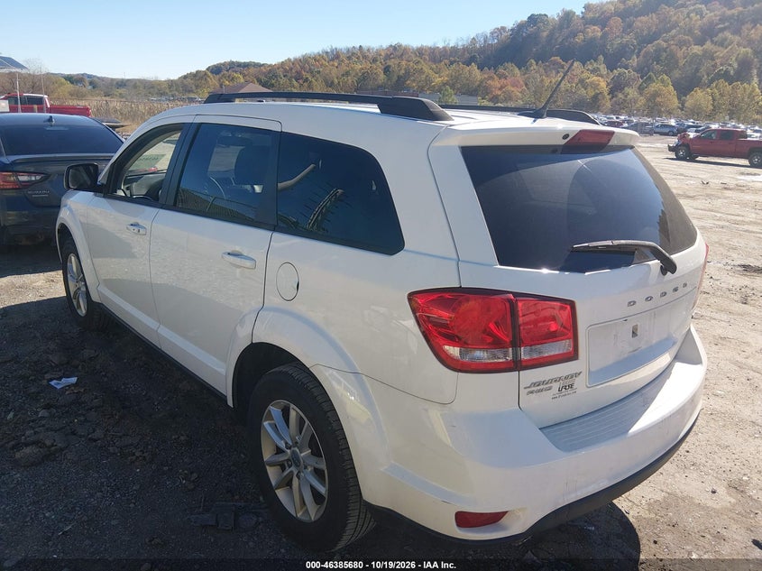 Vin: 3c4pddbg3ft566556, lot: 46886027, dodge journey sxt 20153