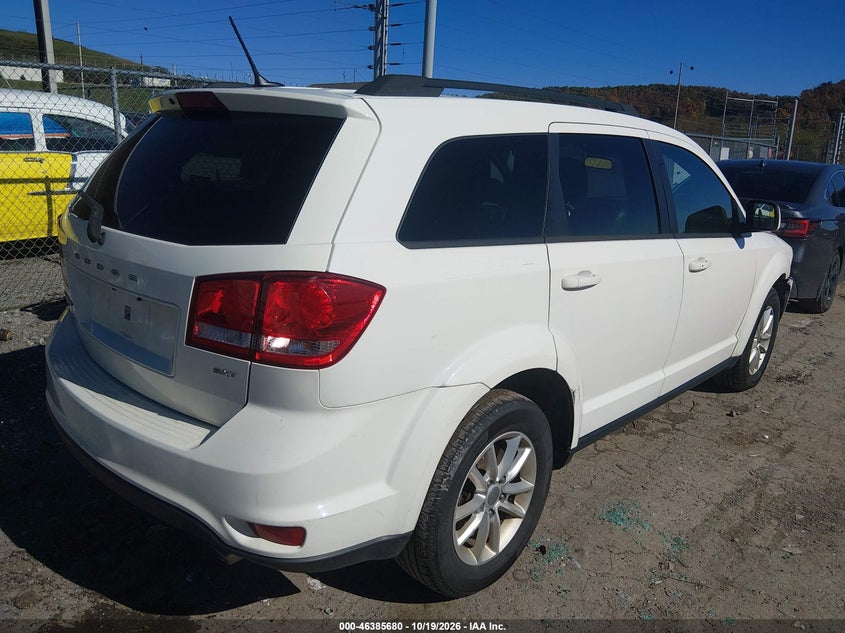 Vin: 3c4pddbg3ft566556, lot: 46886027, dodge journey sxt 20154