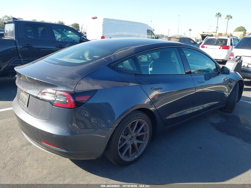Vin: 5yj3e1ea0mf074743, lot: 46886032, tesla model 3 standard range plus rear-wheel drive 20214