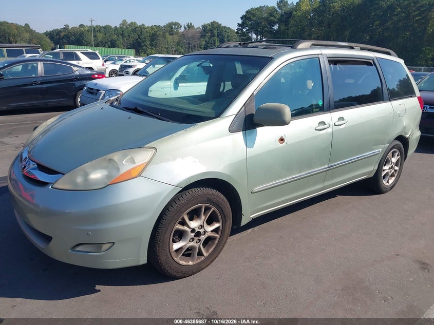 2006 Toyota Sienna Xle Limited, Обычный износ, IAAI, VIN 5TDZA22C86S549278 — фото 2