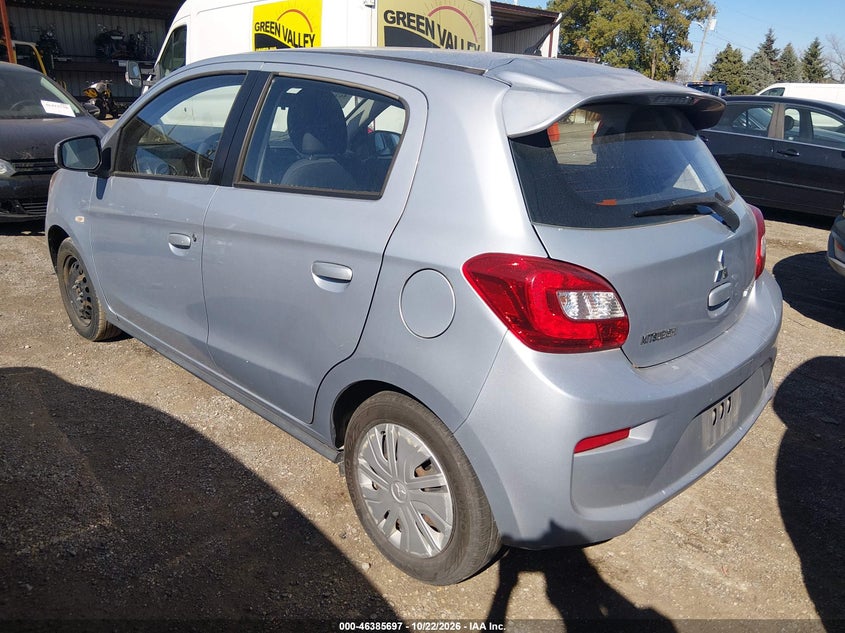 Vin: ml32a3hj9hh000583, lot: 46886044, mitsubishi mirage es 20173