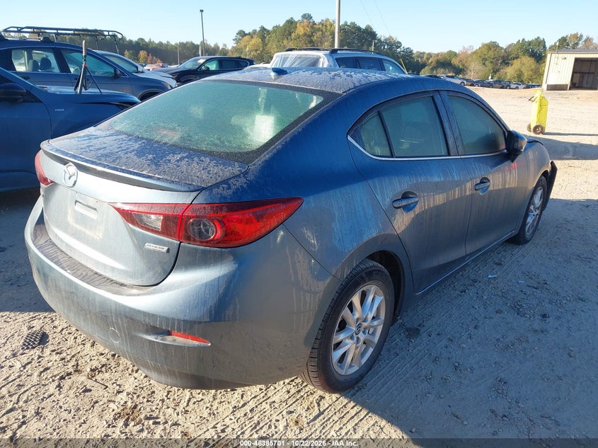 Vin: 3mzbm1v73fm230398, lot: 46886048, mazda mazda3 i touring 20154