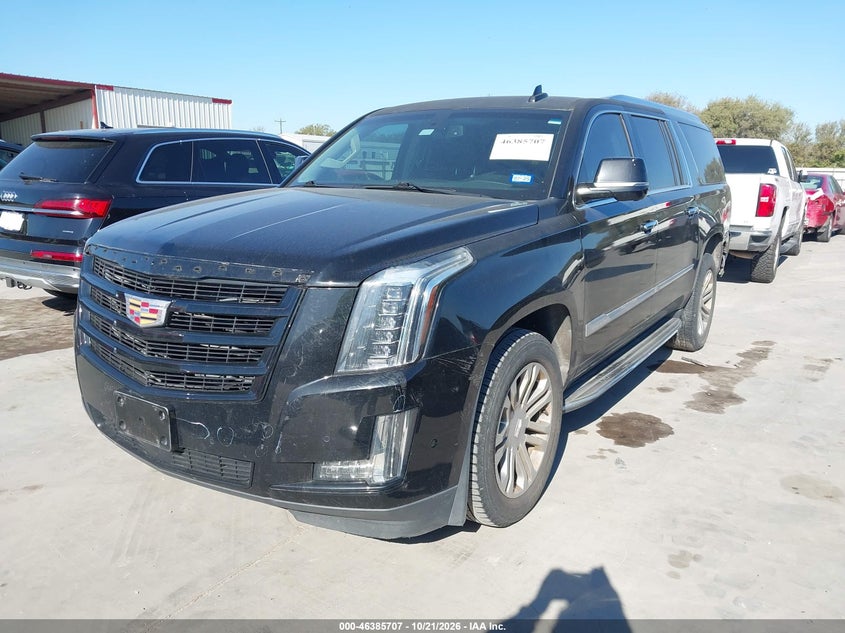 Vin: 1gys3gkj5hr290879, lot: 46886054, cadillac escalade esv standard 20172