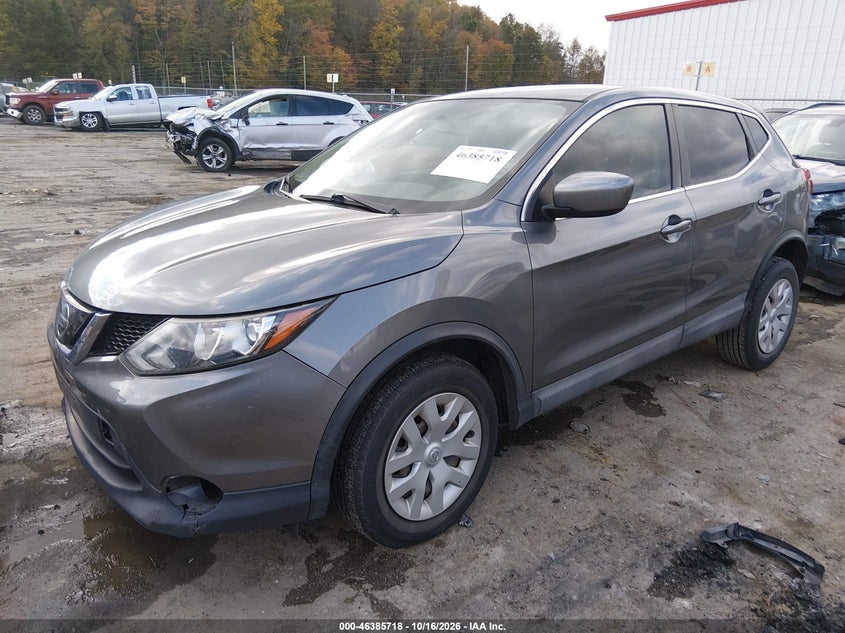 Vin: jn1bj1cp1kw221436, lot: 46886065, nissan rogue sport s 20192
