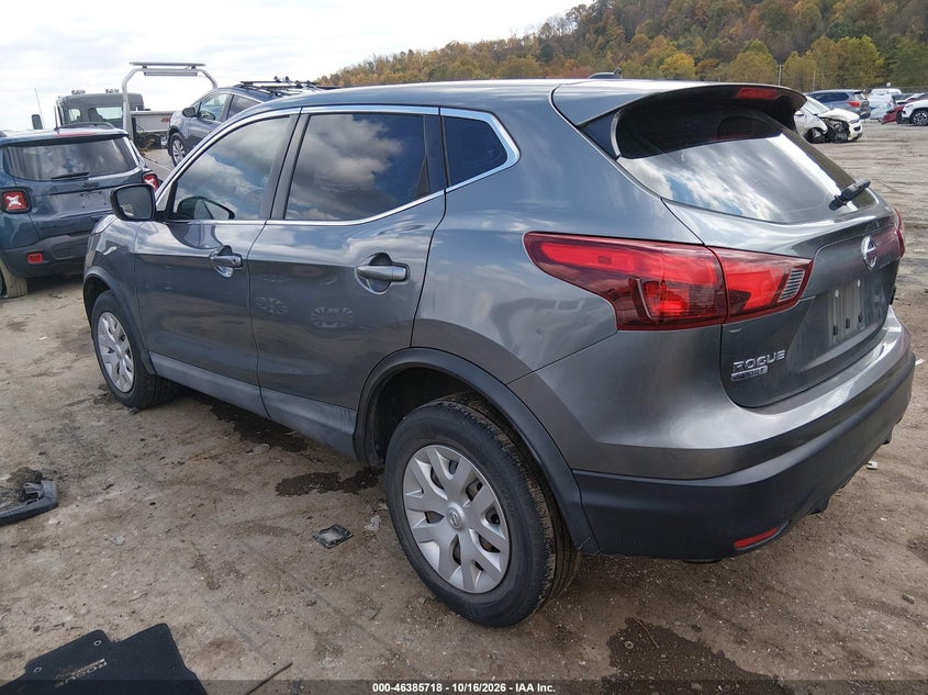 Vin: jn1bj1cp1kw221436, lot: 46886065, nissan rogue sport s 20193