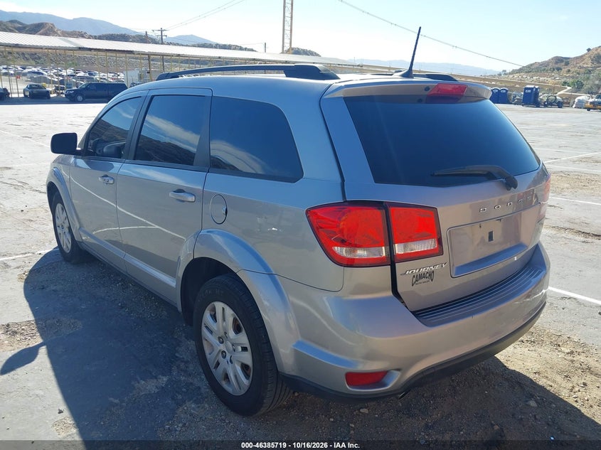 Vin: 3c4pdcbgxjt513243, lot: 46886067, dodge journey sxt 20183