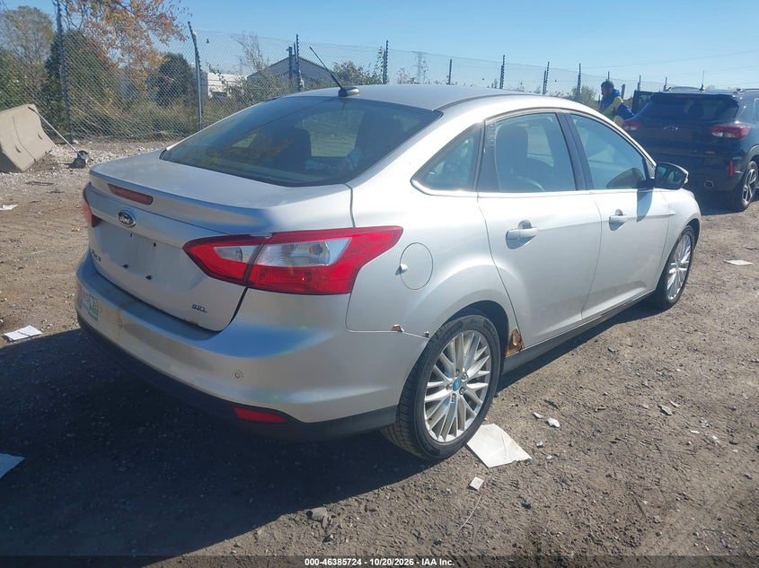 Vin: 1fahp3h28cl200722, lot: 46886071, ford focus sel 20124