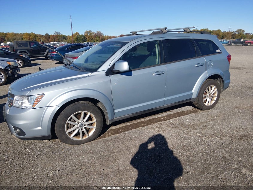 Vin: 3c4pddbg8dt607096, lot: 46886085, dodge journey sxt 20132