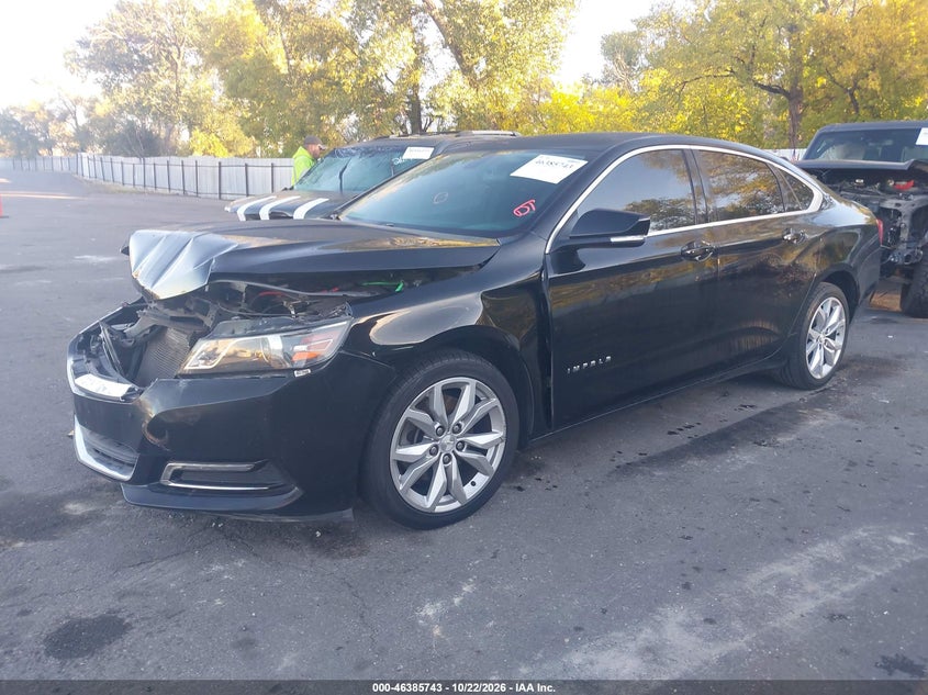 2018 Chevrolet Impala 1Lt, Front End, IAAI, VIN 2G1105SA4J9114512 — photo 2