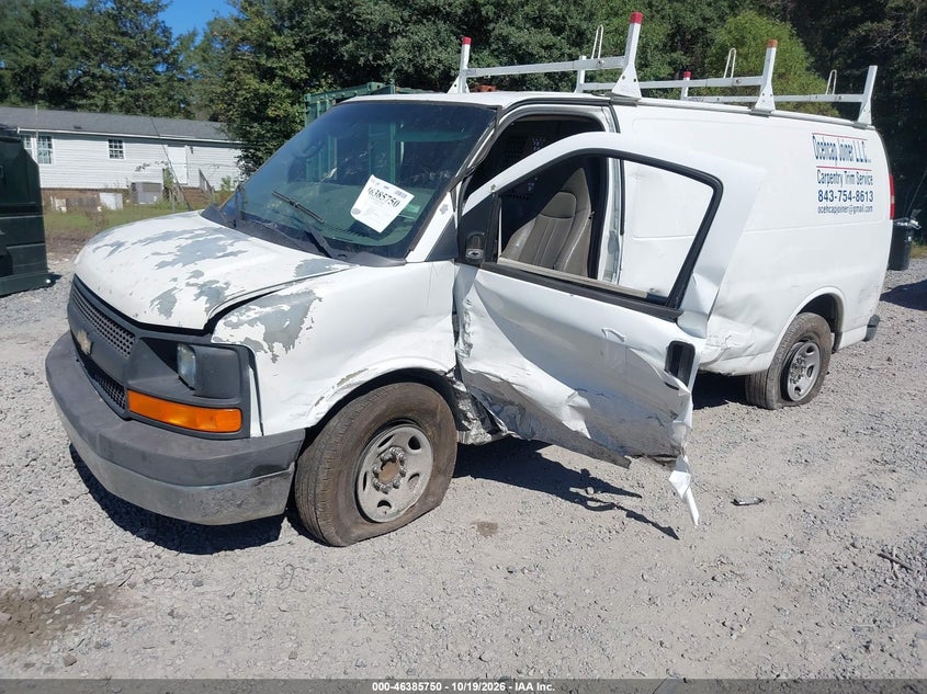 Vin: 1gcwgfca4c1131301, lot: 46886097, chevrolet express 2500 work van 20122