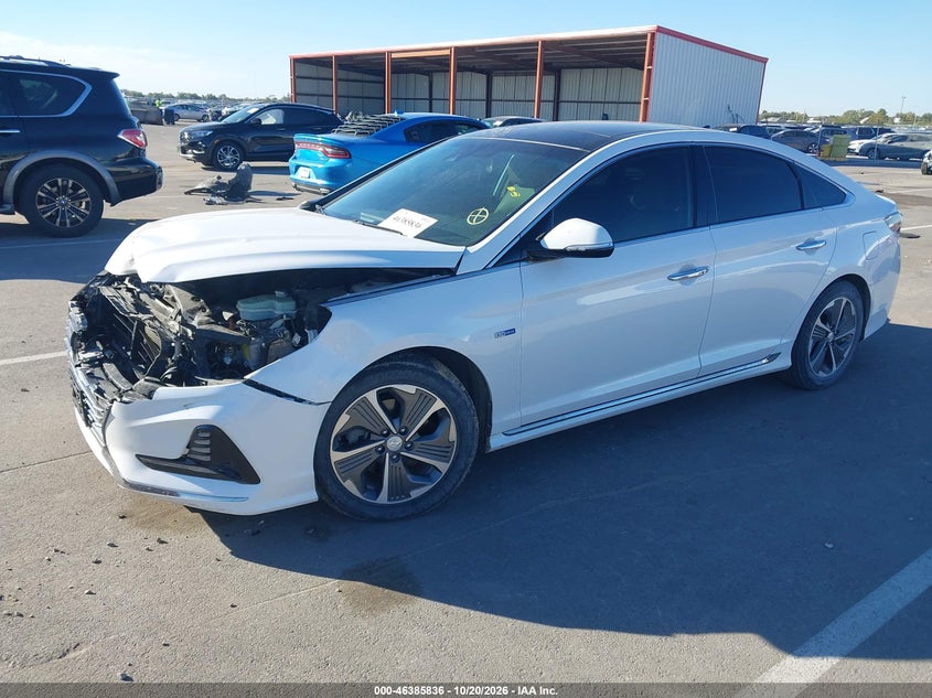 Vin: kmhe34l3xja086967, lot: 46886183, hyundai sonata hybrid limited 20182