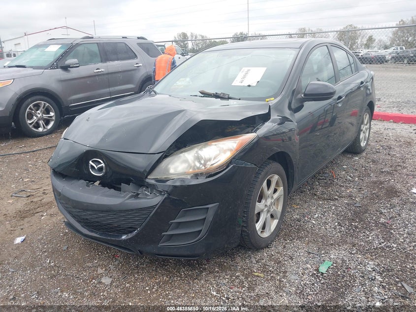 Vin: jm1bl1sf6a1266061, lot: 46886197, mazda mazda3 i touring 20102