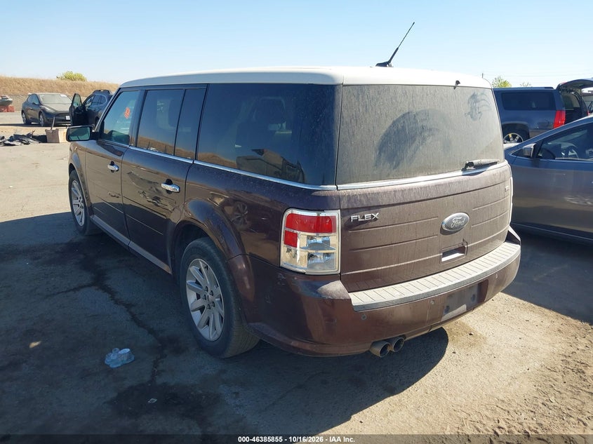 Vin: 2fmgk5cc4bbd20673, lot: 46886202, ford flex sel 20113