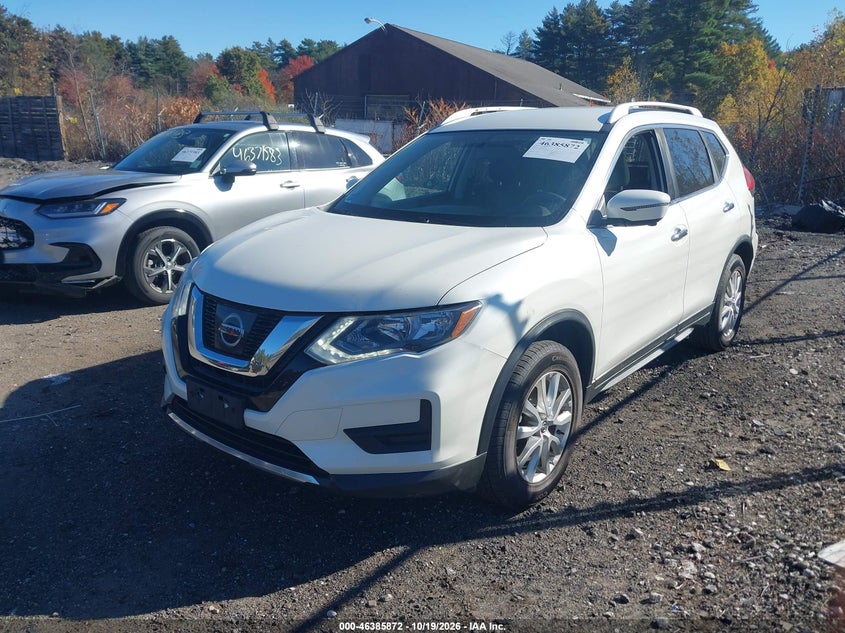 2017 Nissan Rogue Sv, Right Front, IAAI, VIN KNMAT2MVXHP607796 — photo 2