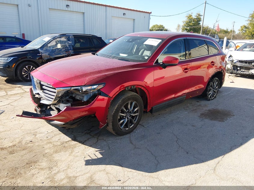 2021 Mazda Cx-9 Touring, Front End, IAAI, VIN JM3TCBCY4M0541826 — photo 2