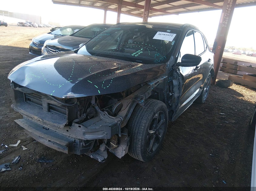 Vin: 1fmcu0mn8pua19613, lot: 46886271, ford escape st-line 20232