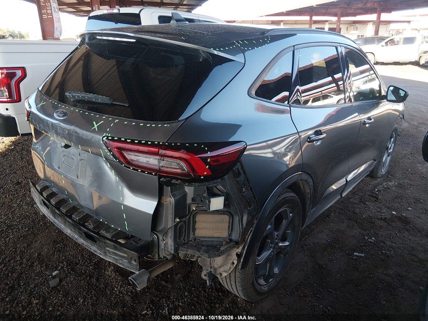 Vin: 1fmcu0mn8pua19613, lot: 46886271, ford escape st-line 20234