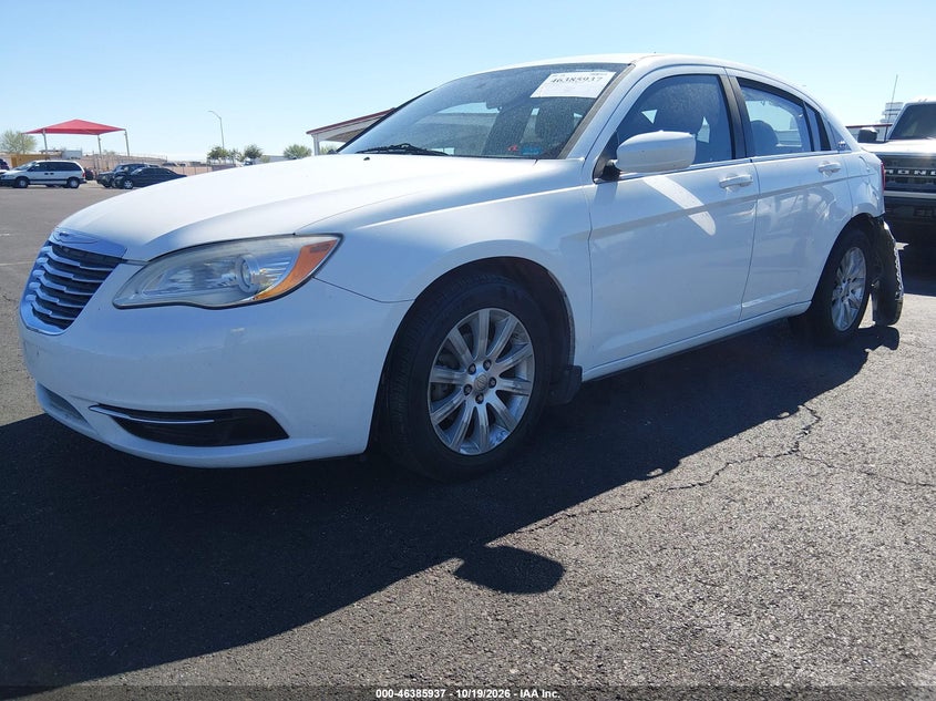 Vin: 1c3ccbbgxdn573432, lot: 46886284, chrysler 200 touring 20132