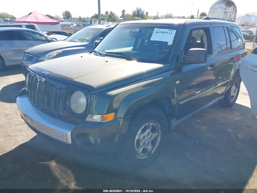 2008 Jeep Patriot Limited, Обычный износ, IAAI, VIN 1J8FT48W08D705265 — фото 2