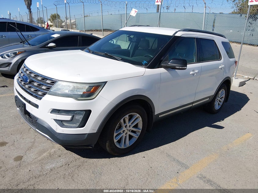 Vin: 1fm5k7d82ggc22898, lot: 46886305, ford explorer xlt 20162