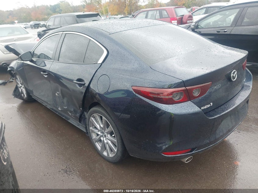 Vin: 3mzbpabl0mm202595, lot: 46886320, mazda mazda3 select 20213