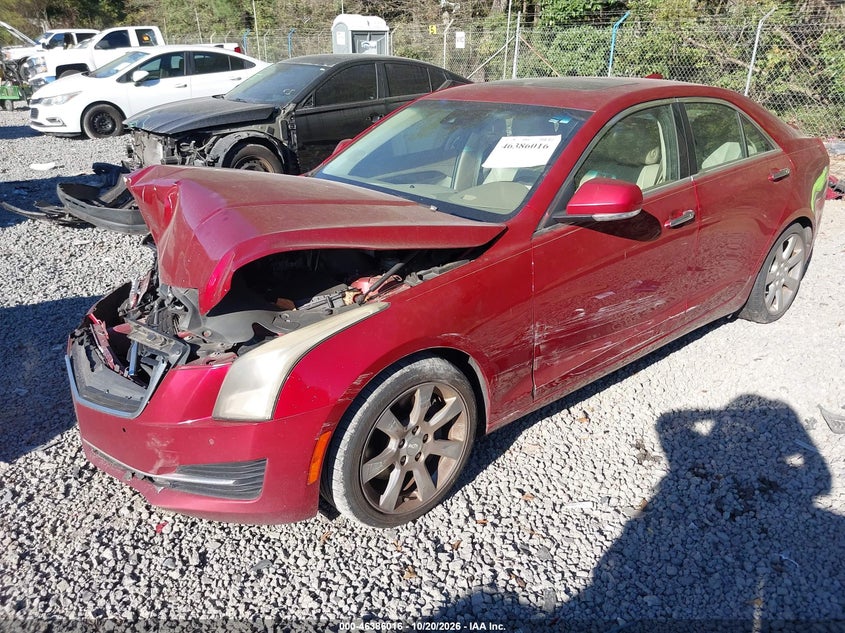 Vin: 1g6ab5sx8f0139245, lot: 46886363, cadillac ats luxury 20152