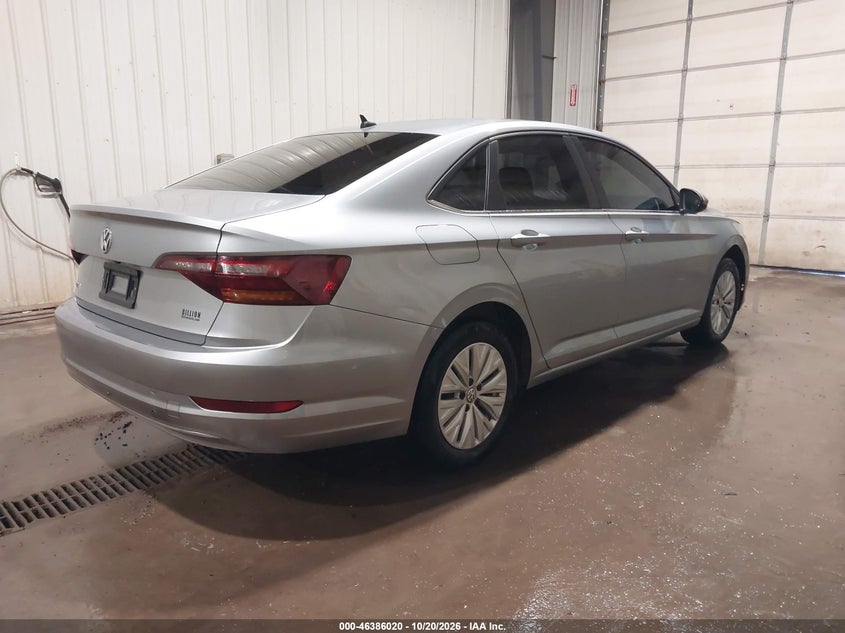 Vin: 3vwcb7bu4km241976, lot: 46886367, volkswagen jetta 1.4t r-line/1.4t s/1.4t se 20194