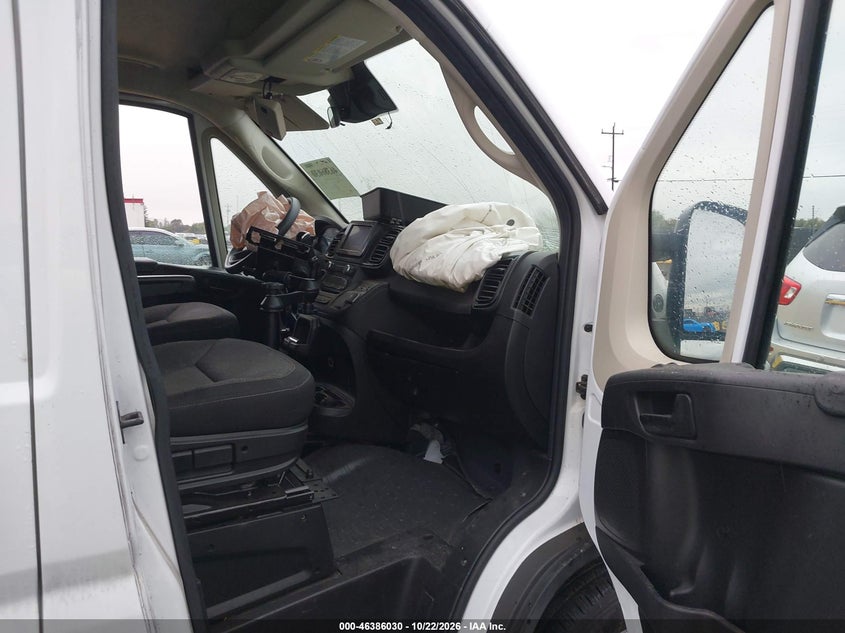 Vin: 3c6lrvag3ne132414, lot: 46886376, ram promaster 1500 low roof 136 wb 20221