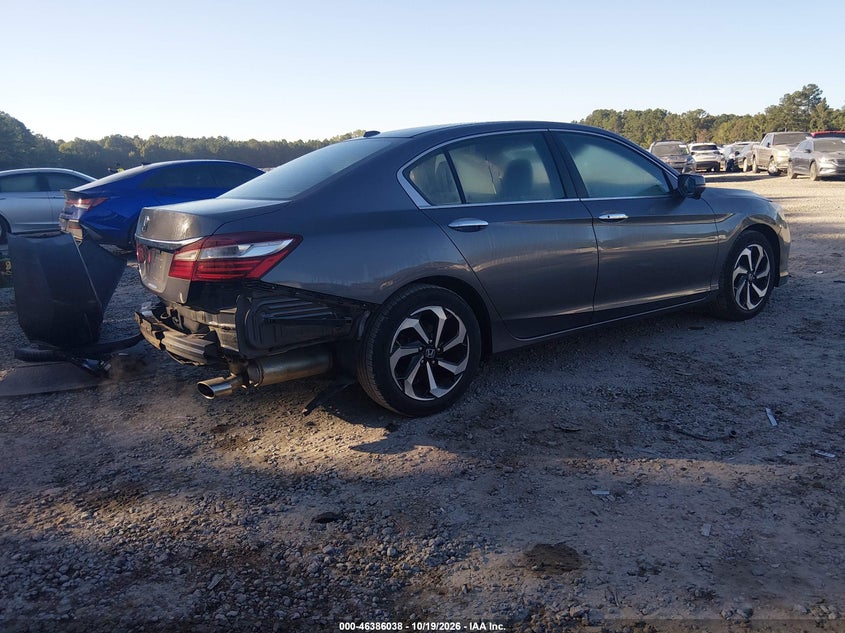 Vin: 1hgcr2f97ga132926, lot: 46886385, honda accord ex-l 20164