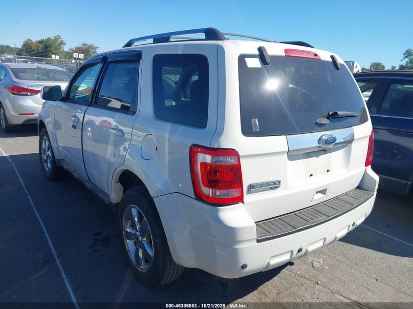 Vin: 1fmcu0e76ckb02835, lot: 46886400, ford escape limited 20123