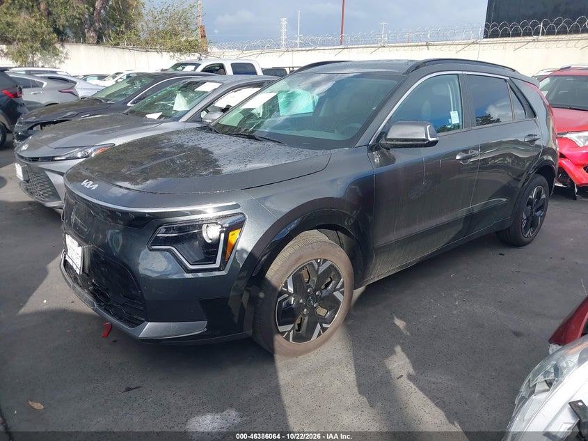 Vin: kndcr3l1xt5158796, lot: 46886411, kia niro ev wind 20262