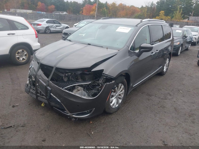 Vin: 2c4rc1bg1jr111517, lot: 46886412, chrysler pacifica touring l 20182