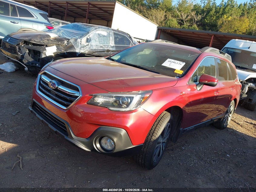 Vin: 4s4bsanc5k3391932, lot: 46886473, subaru outback 2.5i limited 20192