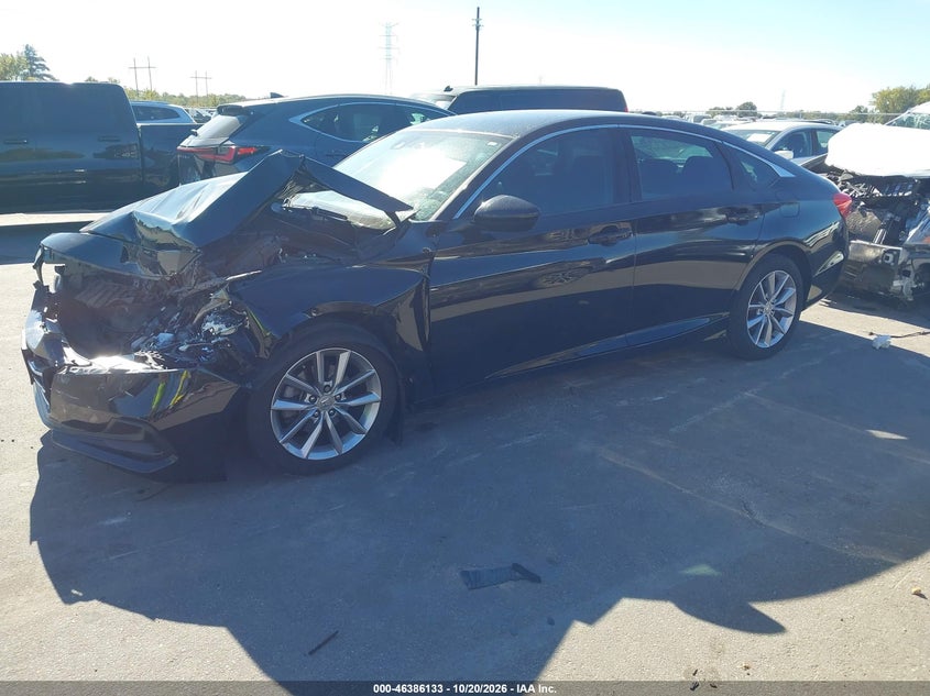 2021 Honda Accord Lx, Unknown, IAAI, VIN 1HGCV1F15MA006401 — photo 2