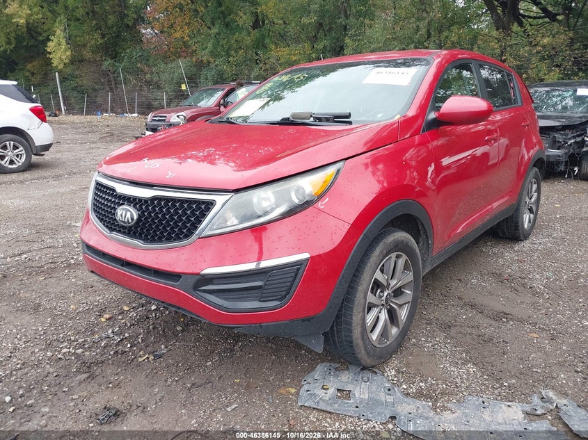 Vin: kndpb3ac3f7693603, lot: 46886492, kia sportage lx 20152