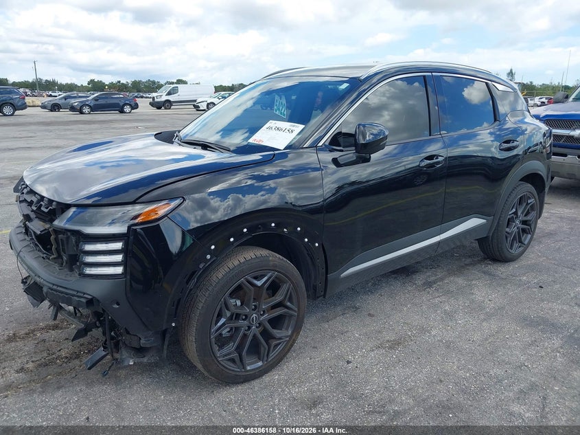 Vin: 3n8ap6da1sl392437, lot: 46886505, nissan kicks sr fwd 20252