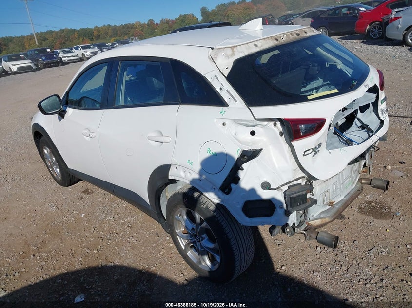 Vin: jm1dkfc73g0131702, lot: 46886532, mazda cx-3 touring 20163
