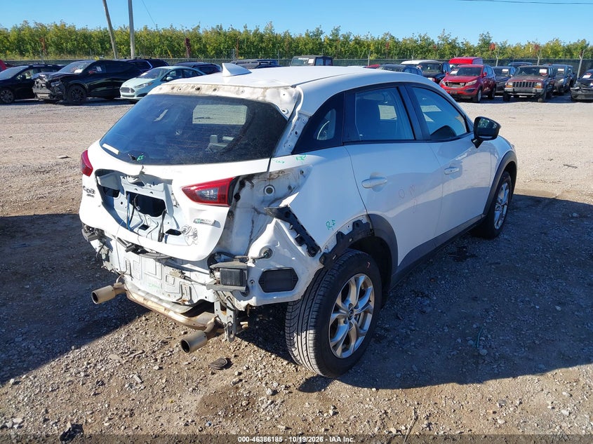 Vin: jm1dkfc73g0131702, lot: 46886532, mazda cx-3 touring 20164