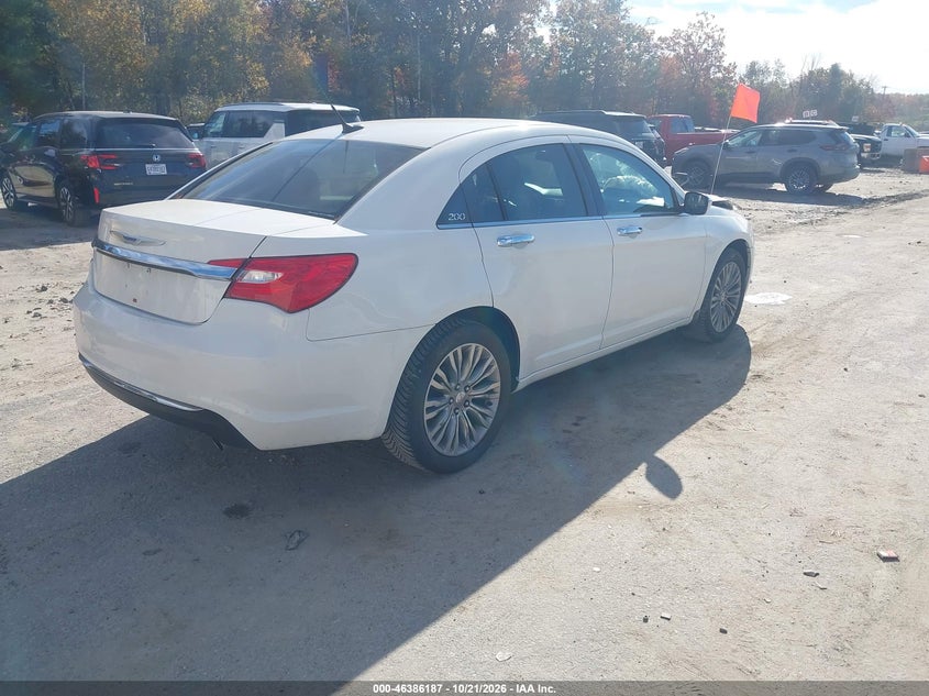 Vin: 1c3bc2fg8bn504077, lot: 46886534, chrysler 200 limited 20114