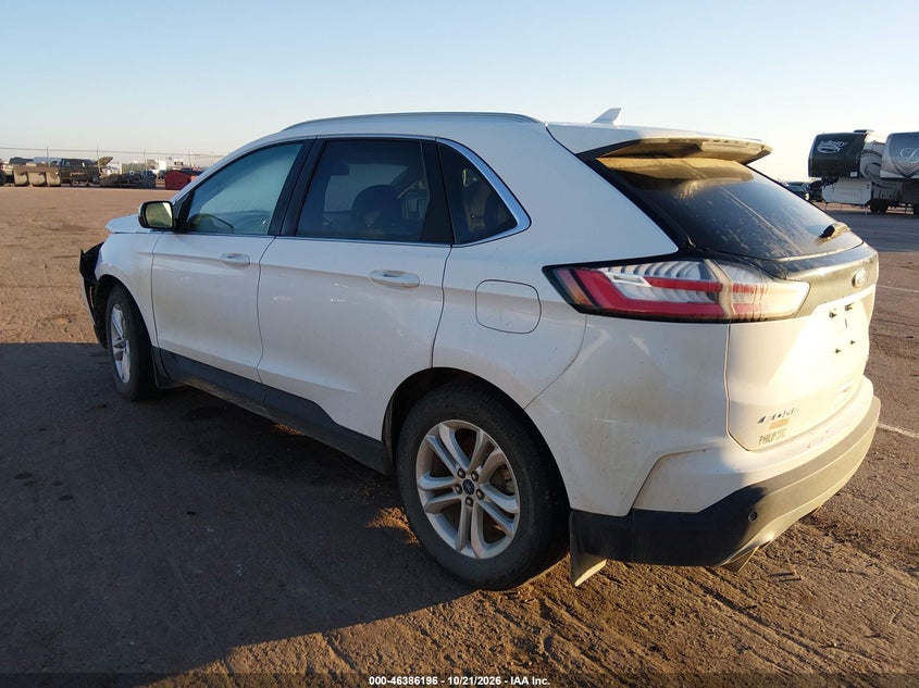 Vin: 2fmpk4j90kbc21057, lot: 46886543, ford edge sel 20193