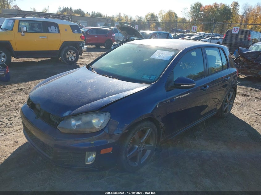 2011 Volkswagen Gti 4-Door, Normal Wear & Tear, IAAI, VIN WVWHD7AJ4BW326309 — photo 2