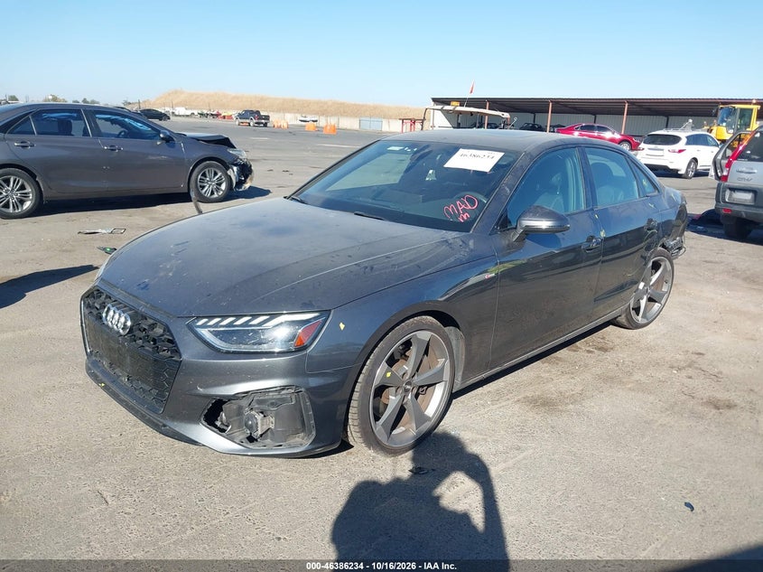 Vin: waueaaf46mn004465, lot: 46886581, audi a4 premium plus 45 tfsi s line quattro s tronic 20212