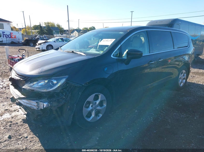 Vin: 2c4rc1h75jr163613, lot: 46886582, chrysler pacifica hybrid touring plus 20182