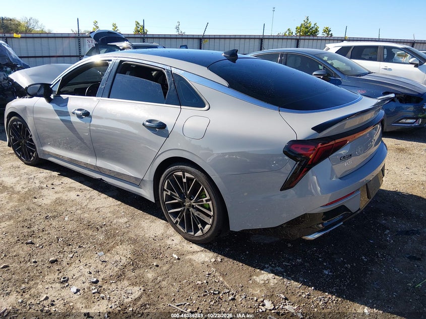 Vin: knag44j88t5399601, lot: 46886596, kia k5 gt 20263