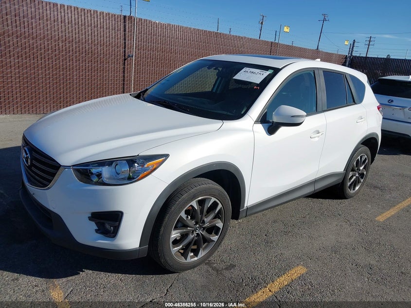 2016 Mazda Cx-5 Grand Touring, Неизвестно, IAAI, VIN JM3KE2DY8G0872434 — фото 2