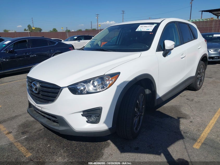 Vin: jm3ke2dy8g0872434, lot: 46886602, mazda cx-5 grand touring 20162