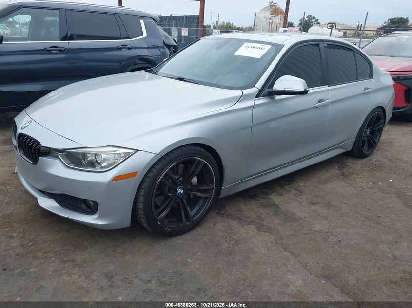Vin: wba3b9c57fj466348, lot: 46886610, bmw 335i xdrive 20152