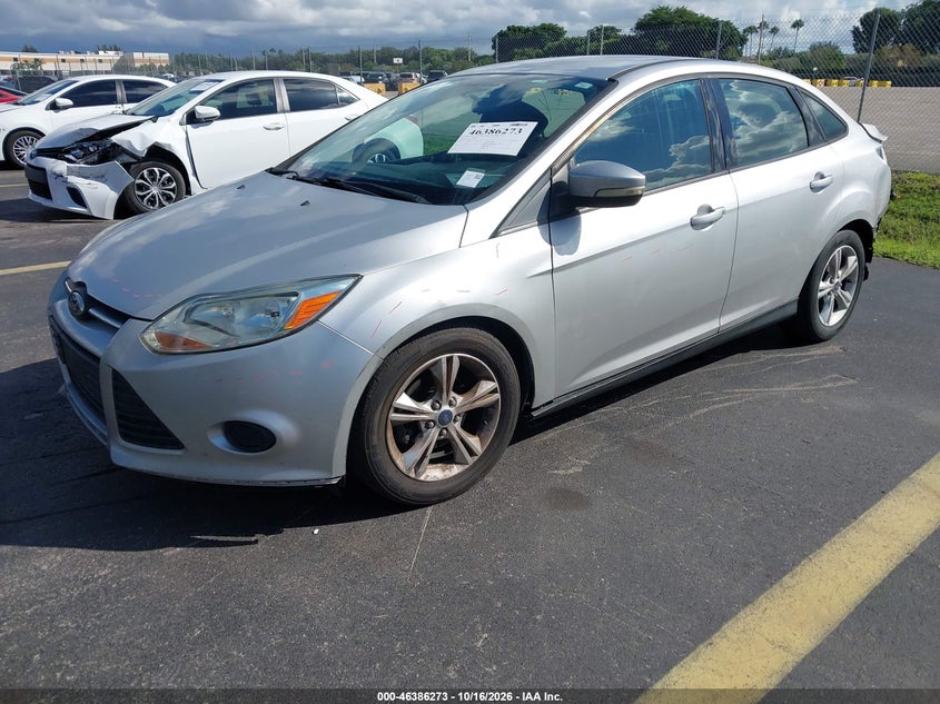 Vin: 1fadp3f23el400637, lot: 46886620, ford focus se 20142