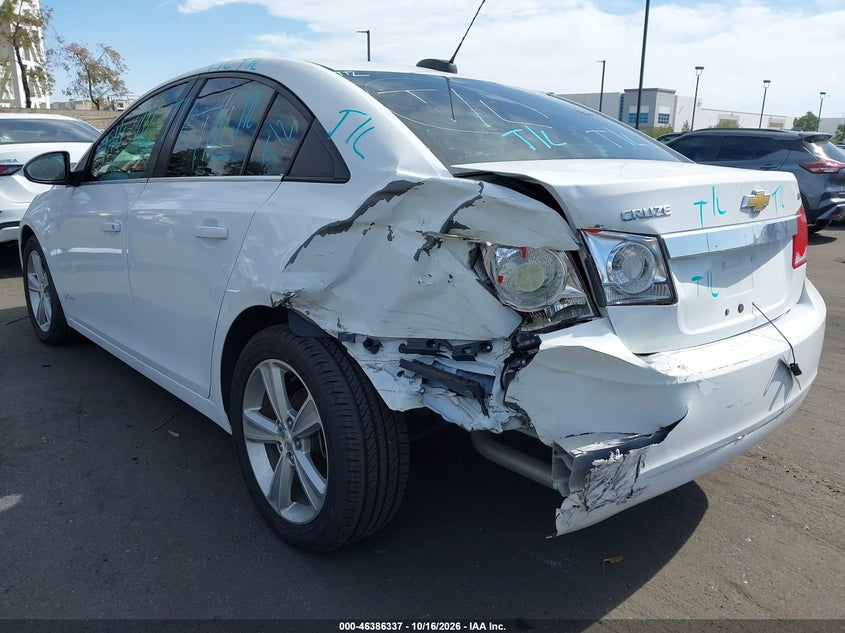 Vin: 1g1pe5sb2f7260002, lot: 46886685, chevrolet cruze 2lt auto 20153