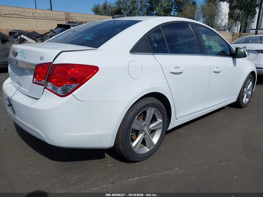 Vin: 1g1pe5sb2f7260002, lot: 46886685, chevrolet cruze 2lt auto 20154